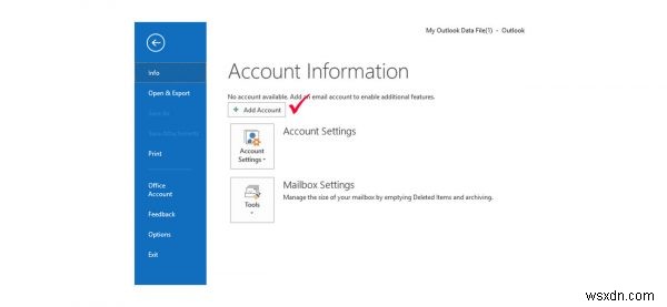 ตั้งค่าและกำหนดค่า Outlook ให้ทำงานกับบัญชีอีเมลภาษาอินเดีย 