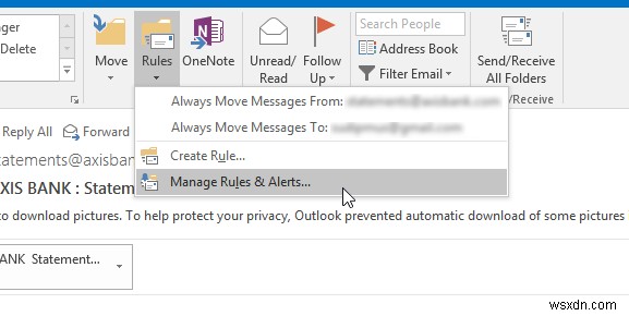วิธีการส่งออกหรือนำเข้ากฎใน Microsoft Outlook 