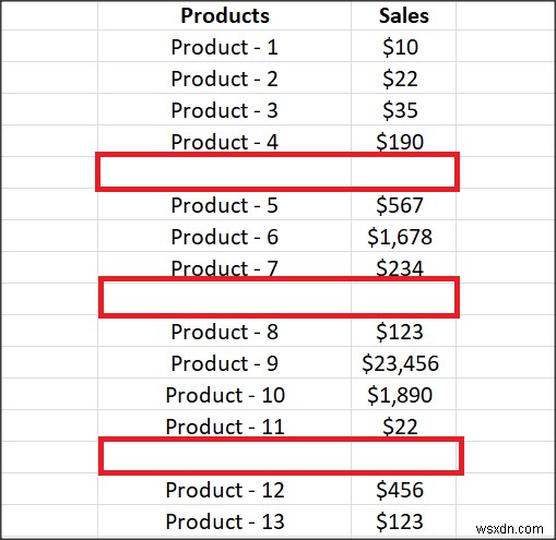 วิธีคำนวณ Sporadic Totals ใน Microsoft Excel 