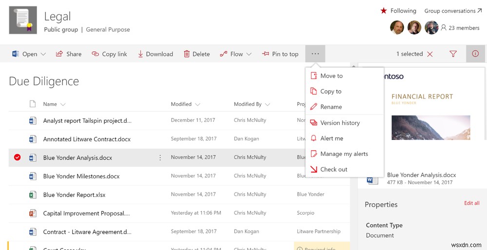 วิธีย้ายไฟล์ระหว่าง Office 365, SharePoint และ OneDrive 