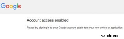 Outlook แจ้งว่า โปรดเข้าสู่ระบบผ่านเว็บเบราว์เซอร์เพื่อเข้าถึง Gmail 