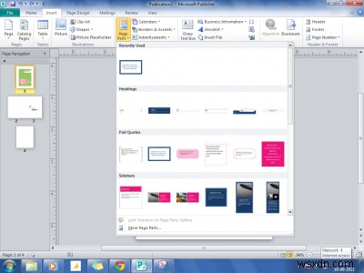 วิธีออกแบบการ์ดอวยพรใน Microsoft Publisher 