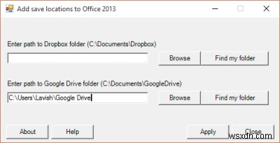 เพิ่ม Google Drive และ Dropbox เป็นตำแหน่งบันทึกใน Microsoft Office 