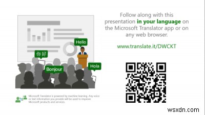 Presentation Translator ให้คุณเพิ่มคำบรรยายสดและแปลงานนำเสนอ 