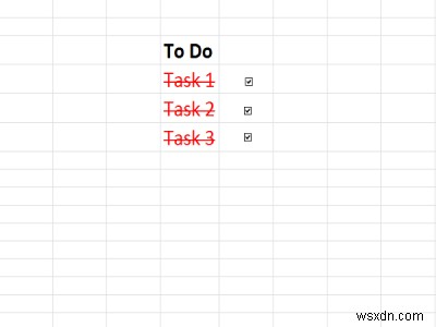 วิธีสร้างและเพิ่มรายการตรวจสอบใน Excel