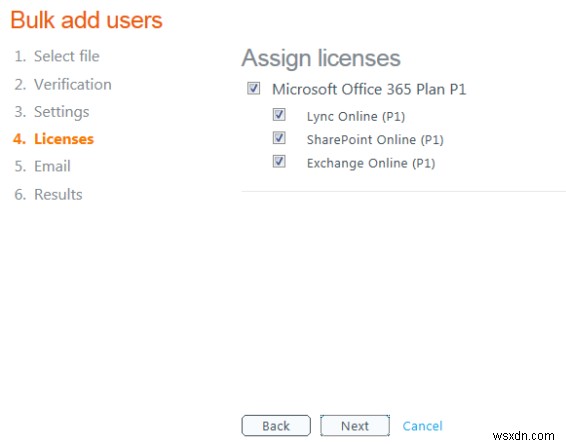 วิธีเพิ่มผู้ใช้หลายรายด้วยการนำเข้าจำนวนมากใน Office 365