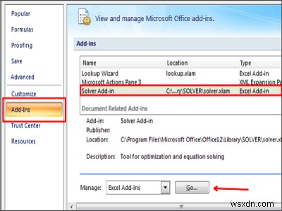 วิธีแก้สมการใน Excel โดยใช้ Solver Add-in 