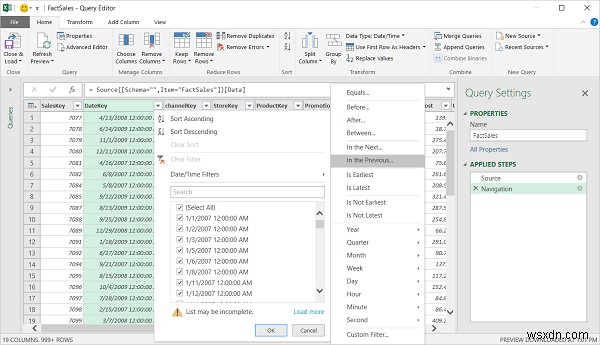 คุณลักษณะรับและแปลงใน Microsoft Excel 