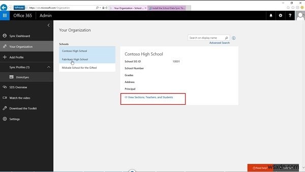 Microsoft School Data Sync:ฟีเจอร์โซลูชันระบบอัตโนมัติในห้องเรียนออนไลน์ 