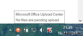 Microsoft Office Upload Center:ลบไอคอนทาสก์บาร์หรือปิดการใช้งานอย่างสมบูรณ์ 