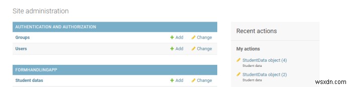 การติดตามประวัติของวัตถุแบบจำลองใน Django 