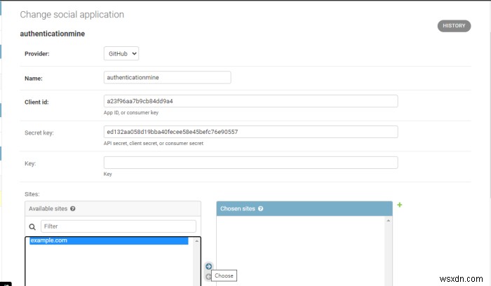 เปิดใช้งาน GitHub OAuth ใน Django 