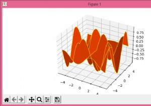 จะเปลี่ยนสีและเพิ่มเส้นกริดให้กับพล็อตพื้นผิว Python Matplotlib ได้อย่างไร? 