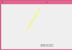จะกำหนดค่ารายการผ้าใบ Tkinter ใหม่ได้อย่างไร 
