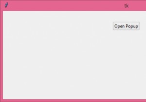 จะรับกล่องโต้ตอบป๊อปอัปใน Tkinter/Python ได้อย่างไร 