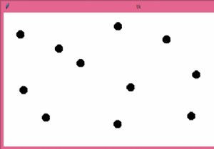 วิธีการวาดจุดบนผืนผ้าใบบนเหตุการณ์การคลิกใน Tkinter Python? 