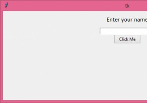การใช้คลาส Frame ในคลาส Tk ใน Python tkinter 