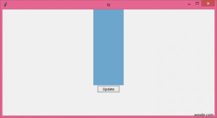 จะเปลี่ยนความกว้างของ Frame แบบไดนามิกใน Tkinter ได้อย่างไร? 