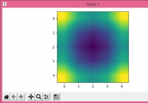 วิธีการพล็อตพล็อตสี 2D ที่ราบรื่นสำหรับ z =f(x, y) ใน Matplotlib? 