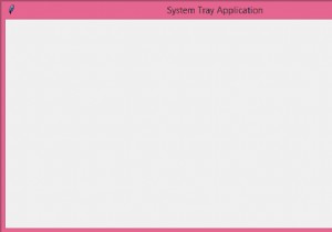 จะสร้างแอปพลิเคชันถาดระบบใน Tkinter ได้อย่างไร? 