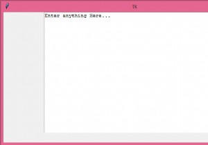 เลิกทำและทำซ้ำคุณสมบัติในวิดเจ็ตข้อความ Tkinter 