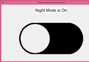 จะสร้างปุ่มสลับ Tkinter ได้อย่างไร? 