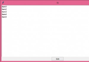 ฉันจะเปลี่ยนข้อความของรายการกล่องรายการ Tkinter ได้อย่างไร 