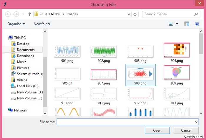 วิธีการเปิดหลายชื่อไฟล์ใน Tkinter และเพิ่มชื่อไฟล์ในรายการ? 