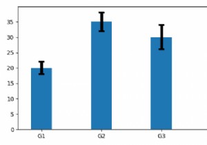 จะเพิ่มความหนาของเส้นข้อผิดพลาดในแผนภูมิแท่ง Matplotlib ได้อย่างไร? 