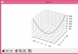วิธีการพล็อตเส้นต่อเนื่อง 3 มิติใน Matplotlib? 