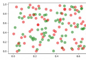 จะทำให้ Matplotlib scatterplots โปร่งใสเป็นกลุ่มได้อย่างไร 