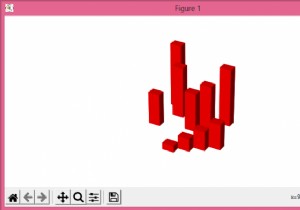 พล็อตแถบ 3 มิติโดยไม่มีแกนใน Matplotlib 