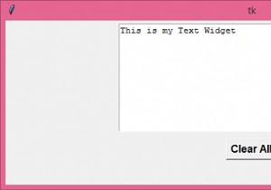 จะลบทุกอย่างออกจากวิดเจ็ตข้อความ Tkinter ได้อย่างไร? 