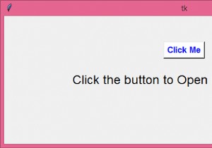 ฉันจะสร้างหน้าต่างป๊อปอัปโดยใช้ Tkinter ได้อย่างไร 