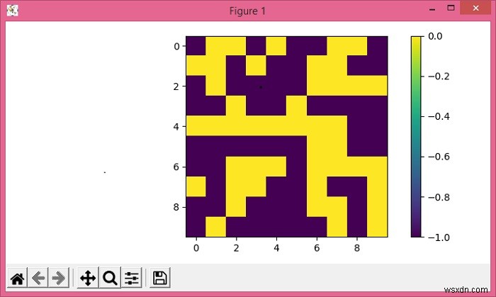 จะดึงอินสแตนซ์แถบสีจากรูปใน Matplotlib ได้อย่างไร 