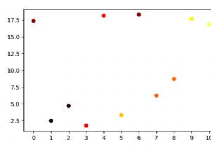 ฉันจะแปลงตัวเลขเป็นมาตราส่วนสีใน Matplotlib ได้อย่างไร 