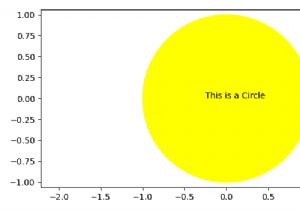 วางข้อความภายในวงกลมใน Matplotlib 