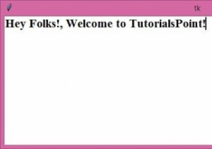 วิธีการตั้งค่าแบบอักษรสำหรับข้อความใน Tkinter? 