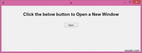 จะเปิดหน้าต่างใหม่โดยผู้ใช้กดปุ่มใน tkinter GUI ได้อย่างไร? 
