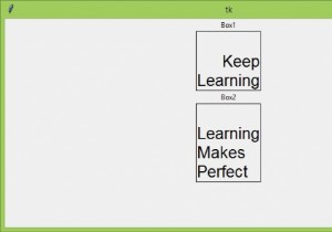 วิธีปรับข้อความในป้ายกำกับใน tkinter ใน Python ต้องการปรับแก้ใน tkinter หรือไม่ 