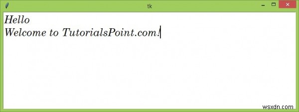 จะเพิ่มขนาดตัวอักษรของวิดเจ็ตข้อความได้อย่างไร? 