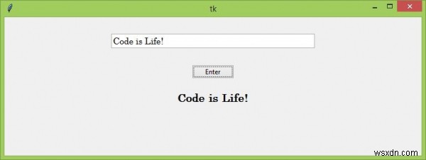 จะรับค่าของวิดเจ็ตรายการใน Tkinter ได้อย่างไร? 