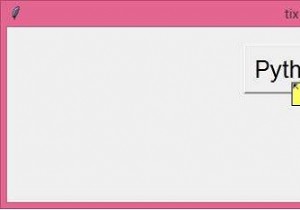 แสดงข้อความเมื่อวางเมาส์เหนือบางสิ่งด้วยเคอร์เซอร์ของเมาส์ใน Tkinter Python 
