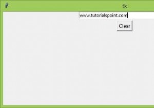 จะล้างวิดเจ็ตรายการหลังจากกดปุ่มใน Tkinter ได้อย่างไร? 
