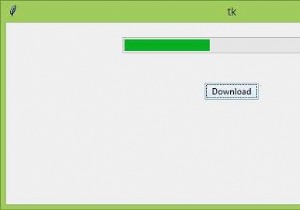 จะสร้างแถบความคืบหน้าการดาวน์โหลดใน Tkinter ได้อย่างไร? 