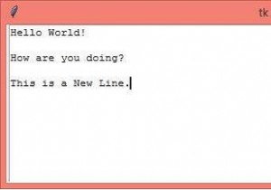 จะสร้างรายการหลายบรรทัดด้วย Tkinter ได้อย่างไร? 