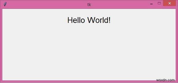 วิธีทำให้หน้าต่าง Tkinter ไม่สามารถปรับขนาดได้ 