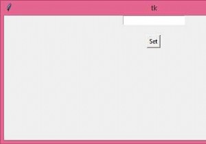 จะตั้งค่าข้อความ / ค่า / เนื้อหาของวิดเจ็ต  รายการ  โดยใช้ปุ่มใน Tkinter ได้อย่างไร 
