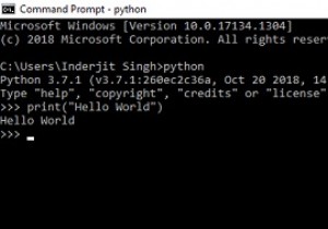 จะรันโปรแกรม Python ได้อย่างไร? 