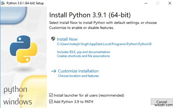 จะติดตั้ง Python ใน Windows ได้อย่างไร? 